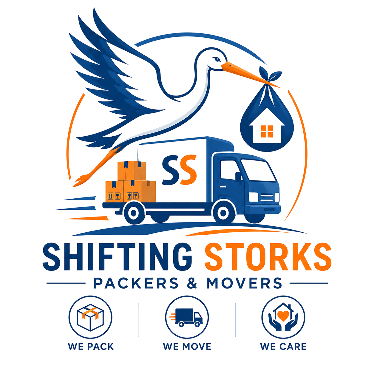 Shifting Storks Packers & Movers logo